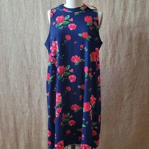 Mudpie Navy Floral Sawyer Dress -S